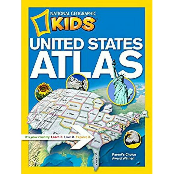National Geographic Kids United States Atlas 9781426310522 Used / Pre-owned