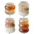 thumbnail image 4 of 10pcs Ribbed Glassware Clear Glass Cups for Cocktail, Milk, Coffee Mug for Home, Party, Wedding 530ML Clearance, 4 of 7