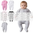 thumbnail image 6 of Newborn Infant Baby Girl Romper Jumpsuit for Girls Long Sleeve Bodysuit Fall Clothes, 6 of 8