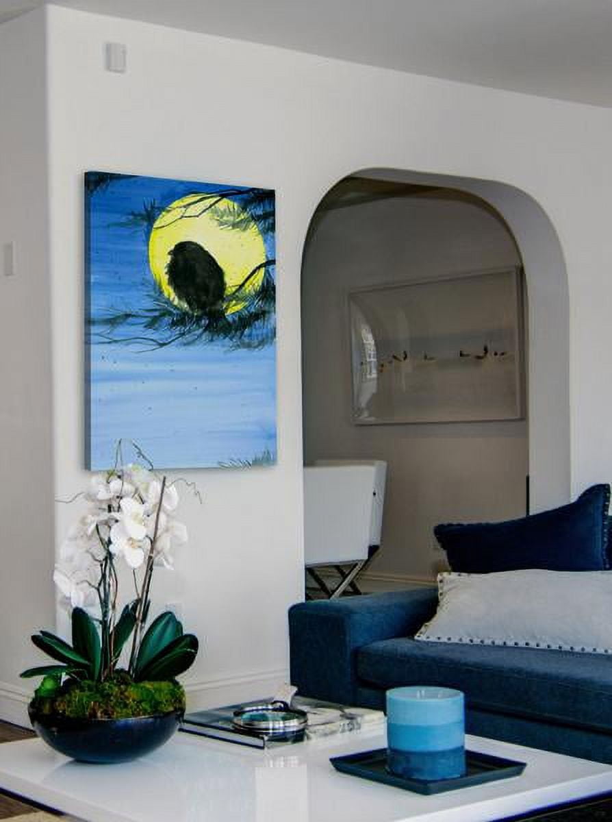 "High Moon" Painting Print on Wrapped Canvas