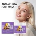 thumbnail image 2 of Purple Hair Mask Professional Neutralizes Brass & Yellow Tones For Blonde Silver Gray Highlighted Hair, 2 of 5