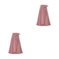 thumbnail image 2 of Sonducket Un look romántico para momentos íntimos larga de mujer en negra larga midi Faldas rosa XXL 1 rosa XXL,1 2Conjunto, 2 of 6