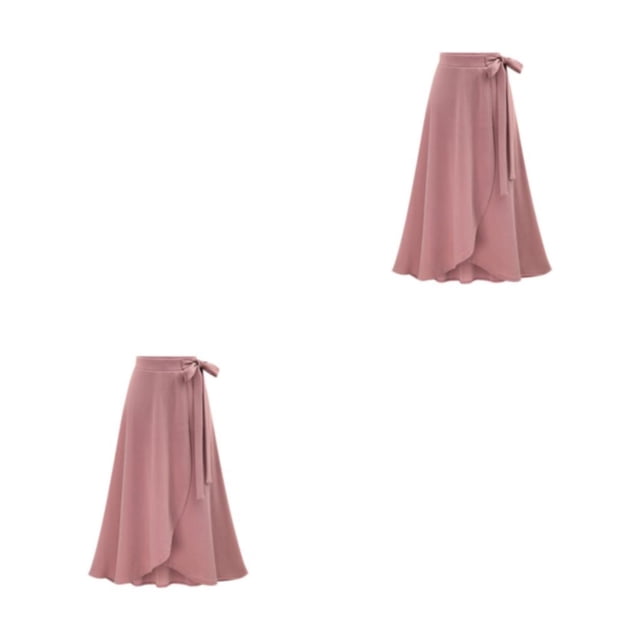 Minnieouse maxi negra sólida sofisticada y sexy para mujeres adultas negra midi larga Faldas Mujer rosa M 1 rosa m,1 2Conjunto