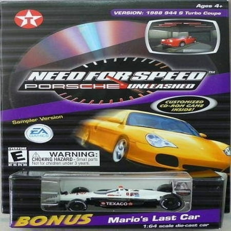 Non Turbo Race - EA Games - Sampler Version - Need For Speed - Porsche Unleashed - Version 1988 944S Porsche Turbo - Mario Andretti -