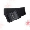 thumbnail image 1 of Luggage Straps Suitcases Belts Adjustable Black For Tourism Travel Bag 1Pack, 1 of 3