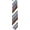 Marron / Gris Foncé / Bleu Marine / Crème, variante sur Bigi Cravate-Milano Cravate en Soie à Rayures Diagonales Marron / Gris Foncé Marine Crème - Taille Unique