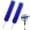 2pcs*Blue, variant on Fan Cleaner Brush, Ultimate Dust Cleaning Brush, Bendable Microfiber Head, Reusable Dust Remover, for Air Conditioning Shutters, Ceiling Fan Blades, Air Vents, Curtains