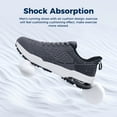 thumbnail image 5 of B BESUNEW Men's Running Walking Sports Shoes Non Slip Casual Fashion Sneakers Tennis Athletic Gym Shoe for Exercise US 8-13, 5 of 13