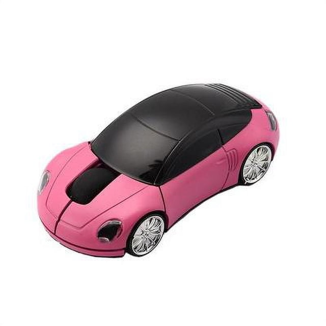 MesaSe Mini Car Shape 2.4G Wireless Mouse with USB Receiver for Notebooks Desktop Computers Wireless Mouse