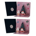 thumbnail image 2 of Promotion Sale! Nomeni Christmas Decorations 2Pc Celebrate Christmas Holiday Card, A Set of Cards, Including A Three-Dimensional Christmas Card, Party Greeting Card Clearance Sale, 2 of 4