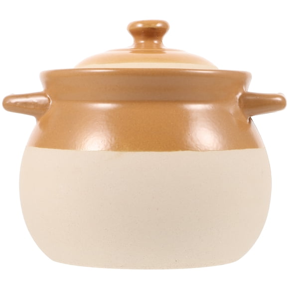 Ceramic Soup Pot Vintage Stockpot Ceramic Stock Pot Ceramic Stew Pot With Handle