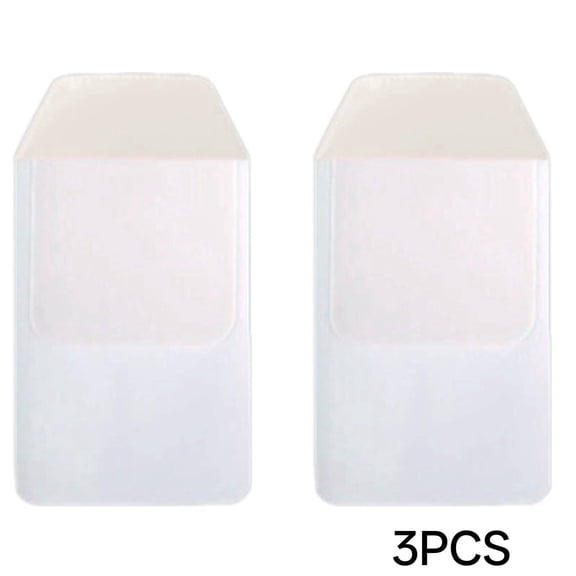 GJX 6Pcs White Pocket Protectors - Leak-Proof, for School/Hospital/Office