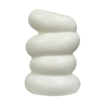 Yooshoverk 6" Modern Plastic Decorative Vase - Shatterproof Flower Vase for Home & Wedding Decor, Wide Mouth Centerpiece with Minimalist Design, Durable Tabletop Shelf Office Decor