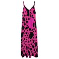 thumbnail image 4 of Leopard Print Pattern Sleeveless Dress Woman Fashion Long Dresses Women's Summer Suit Dress Summer 2025 Women, 4 of 7