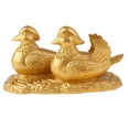 thumbnail image 1 of Figura decorativa dorada de patos mandarines Feng Shui para el amor y el romance Oro, 1 of 9