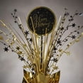 thumbnail image 3 of Amscan “Happy Birthday” Gold Starburst Centerpiece Spray – 2 Count, 3 of 6