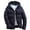 Z2 Navy, variant on Men's Winter Coat Jacket Heavy Duty Insulated Coat With Detachable Hood Extreme Cold Weather