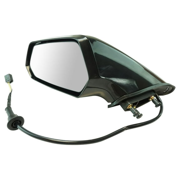 TRQ Brand New Power Heated Mirror Left LH Driver Side for Chevy Camaro MRA05976