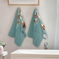 thumbnail image 4 of Merry Christmas Tree Hand Towels, Ginger Bread Kitchen Towel Ultra Soft and Absorbent,Decorative Fingertip Face Towel for Bathroom Hotel, 2 PCS, 28.3"x 14.4", 4 of 6