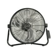 Mainstays 20 in High Velocity Floor Fan, Black
