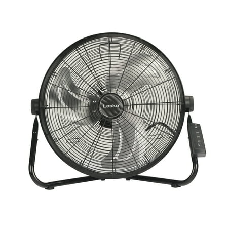 Lasko 20" High Velocity 3-Speed Fan, Model #H20685, Black with Remote