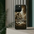 thumbnail image 3 of DistinctInk Hybrid (Acrylic / TPU) Clear Slim Fit Case for Apple iPhone 15 Pro MAX (6.7" Screen) - "The Birth of the Savior - Luke 2:11", 3 of 8