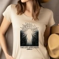 thumbnail image 4 of Christian Light Graphic T-Shirt The Life Appeared 1 John 1:2, CarolinaBlue, Size XL, 4 of 6