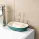 thumbnail image 2 of GOOHOCHY Jabonera creativa con ventosa, sin agujero, para ducha, baño y cocina (lago verde), 2 of 8
