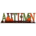 thumbnail image 2 of Tablero decorativo con letras para decoración de cosecha de otoño, decoración rústica para el hogar, letrero de escritorio para fiestas, festivales, Estilo A, 2 of 8