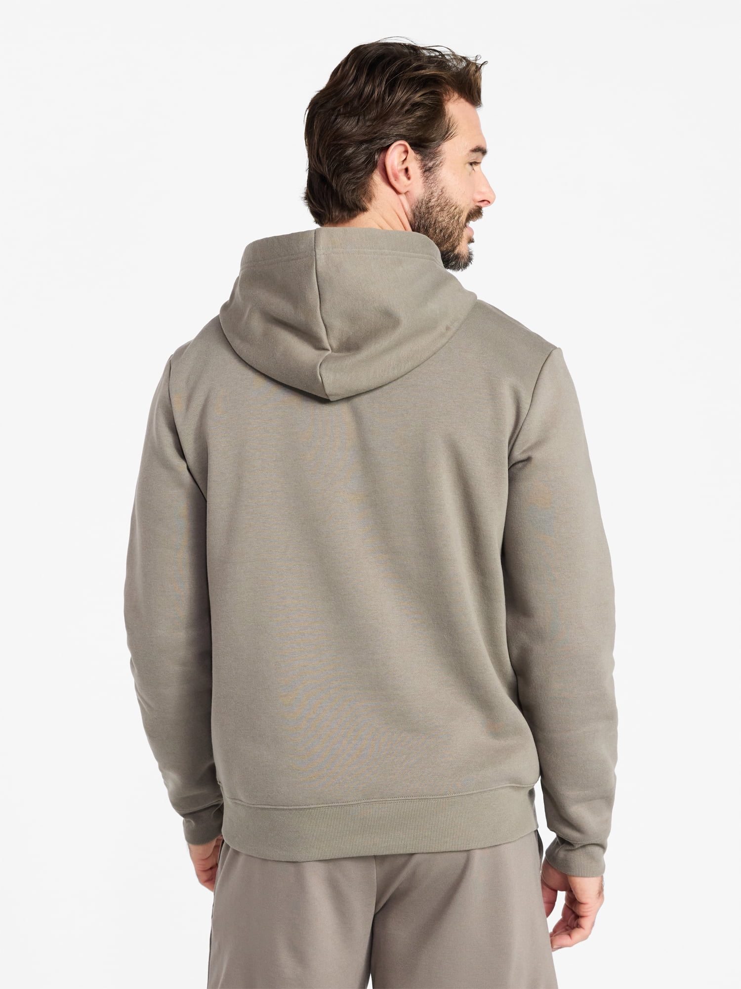 Athletic Works Men's & Big & Tall Men's Fleece Hoodie Sweatshirt, Sizes XS-4XLT