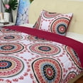 thumbnail image 2 of PiccoCasa 2 Piece Bohemian Comforter Set, Twin Red, 2 of 7