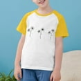 thumbnail image 3 of RXIRUCGD 2025 Vêtements d'Été pour Enfants Tout-Petits Garçons Filles Mode Mignon Col Rond Imprimé Manches Courtes Haut, 3 of 7
