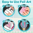 thumbnail image 4 of Foil Art Craft Activity FUNNYB&G para niños con 80 láminas de aluminio, 4 of 9