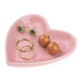 thumbnail image 4 of Unique Bargains Ceramic Jewelry Tray Trinket Ring Dish for Organizing Earrings Necklaces Pink-9*9.2*1.3cm, 4 of 7