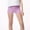 Purple, variant on Girls Athletic Shorts Kids Comfy High Waisted Yoga Dance Biker Shorts for 2-10 Years