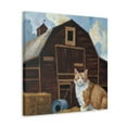 thumbnail image 2 of The Barn Cat's Sleep - Canvas, 2 of 10