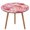 style-2, variant on Floral Colorful Flower Round Fitted Tablecloth with Elastic Edged & Backing, Round Table Cover for Indoor Outdoor Patio Use Fits Tables Up to 40" - 54" Diameter
