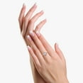thumbnail image 4 of Monaco - Moissanite Elongated Cushion Cut Solitaire Lab Diamond Engagement Ring, 4 of 4