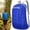 Navy Blue, variant on Foldable Backpack Lightweight Portable Travel Daypack Water Resistant for Hiking Camping Outdoor Sports,1PC,Black