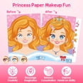 thumbnail image 4 of Libro para colorear de disfraces y maquillaje para princesas Mocoosy 5 en 1, 4 of 7
