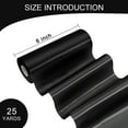 thumbnail image 6 of Black Satin Fabric Ribbon 8 Inch x 25yd, 6 of 7