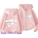thumbnail image 2 of Sudadera con capucha y cremallera de Sanrio para niñas de 2 a 12 años, sudadera de otoño e invierno de manga larga, jersey de Harajuku, sudadera informal de costura, 2 of 5