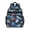 Space Cat and, variant on Space Cat and Galaxy Black Pattern Backpack for School, Cute School Bag with Adjustable Shoulder Straps and Padded Back, 15.25"x11.5"x5.25"