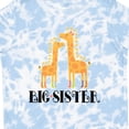 thumbnail image 4 of Inktastic Big Sister Announcement Girls Giraffe Girls Toddler T-Shirt, 4 of 5