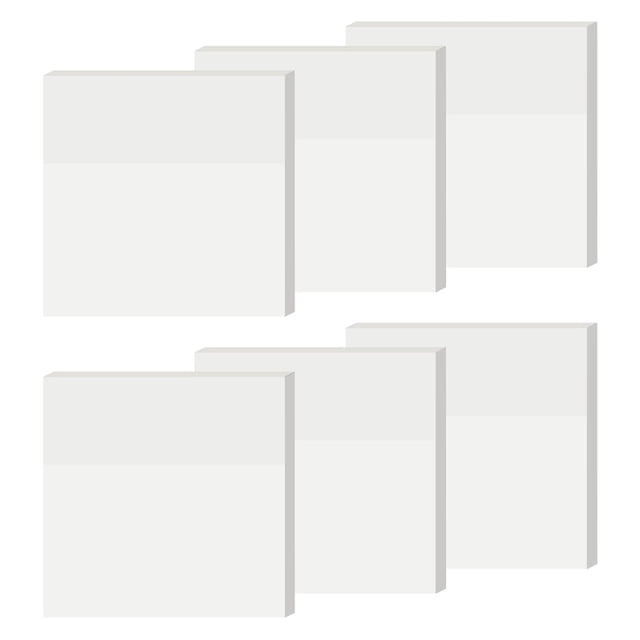 Innovative Transparent Sticky Notes, Multi-Pen Compatibility Ensures Smooth Writing Experience For School & Office Use, Non-Toxic PET Material Waterproof Self-Adhesive Note Pads