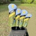 thumbnail image 2 of 1pc/4pcs Funny Design Cover For Various Club, Golf Club Head Cover, Golf Accessories FW 5, 2 of 6