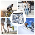 thumbnail image 4 of Fotbe Blue Paisley Calzoncillos Tipo Boxer con Bolsa de Soporte Total para Hombre, X-Temp Fresco, Transpirable y de Secado Rápido-X-Large, 4 of 5