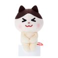 thumbnail image 1 of Takara Tomy Arts Irasutoya Chokkorisan Cat Plush Toy Height Approx. 11cm, 1 of 5