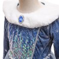 thumbnail image 5 of Snow Queen Princess Elsa Costumes Dress for Girls Fancy Christmas Costume, 5 of 7