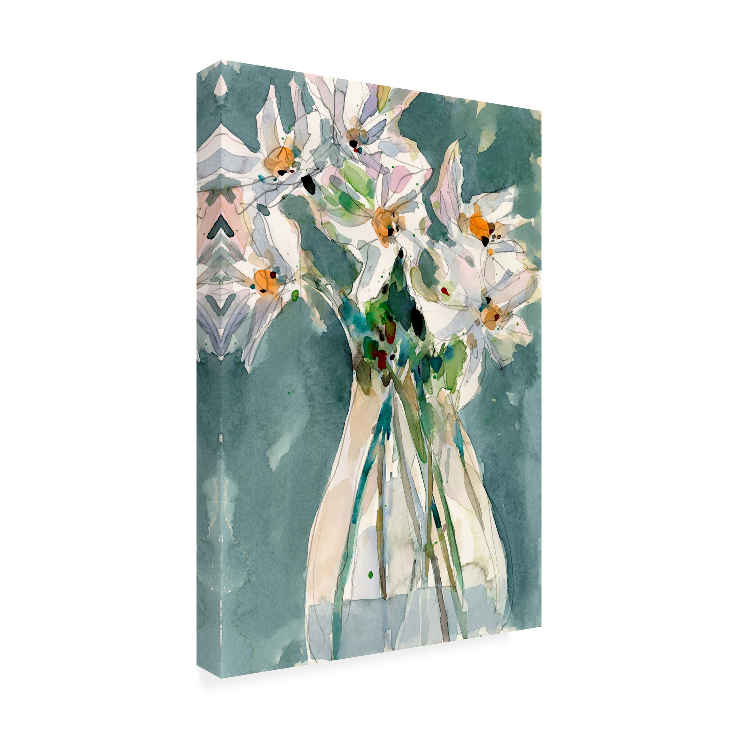 Samuel Dixon 'A Daisy Moment I' Canvas Art